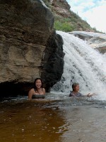 leenie near waterfall 2 